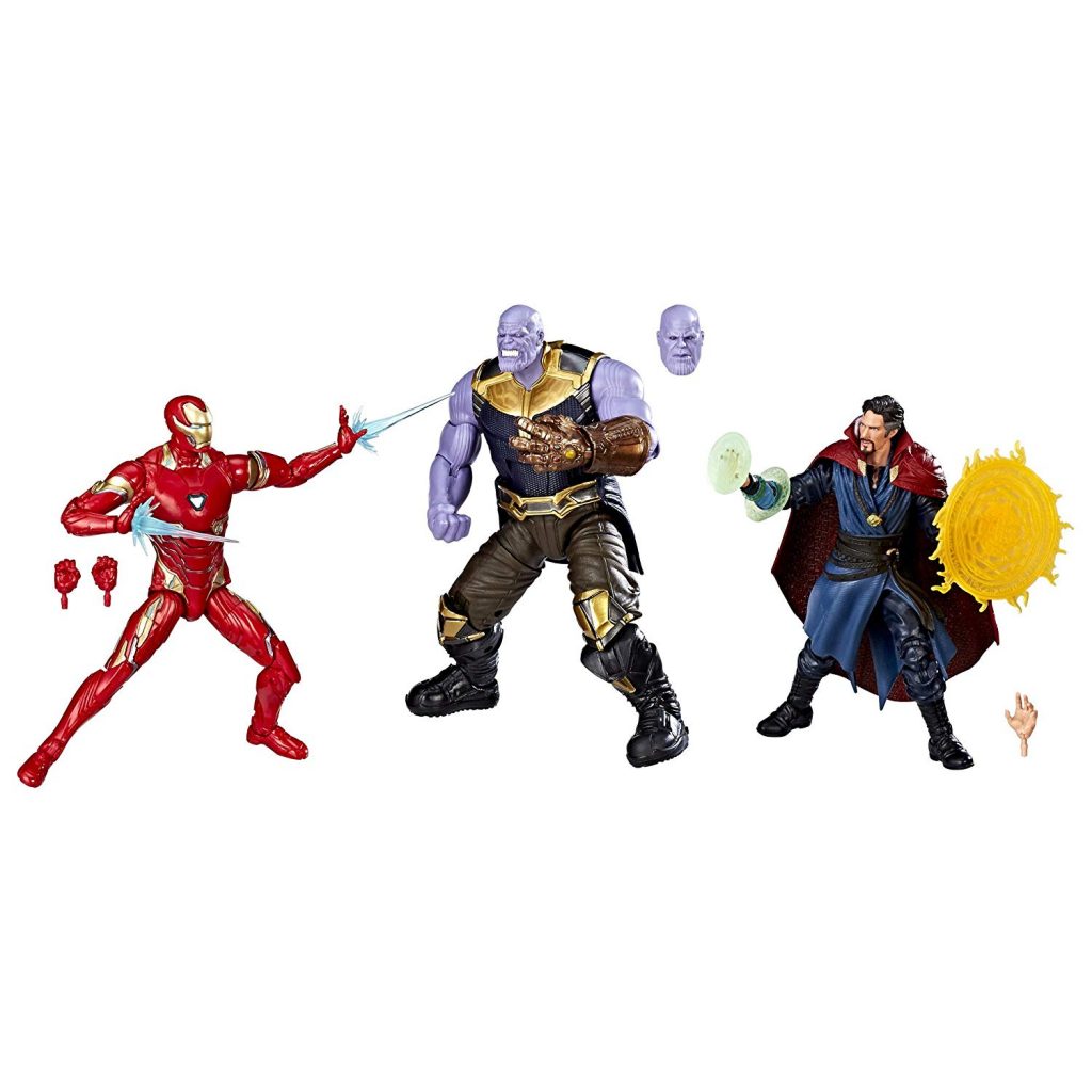 marvel legends thanos 3 pack gamestop